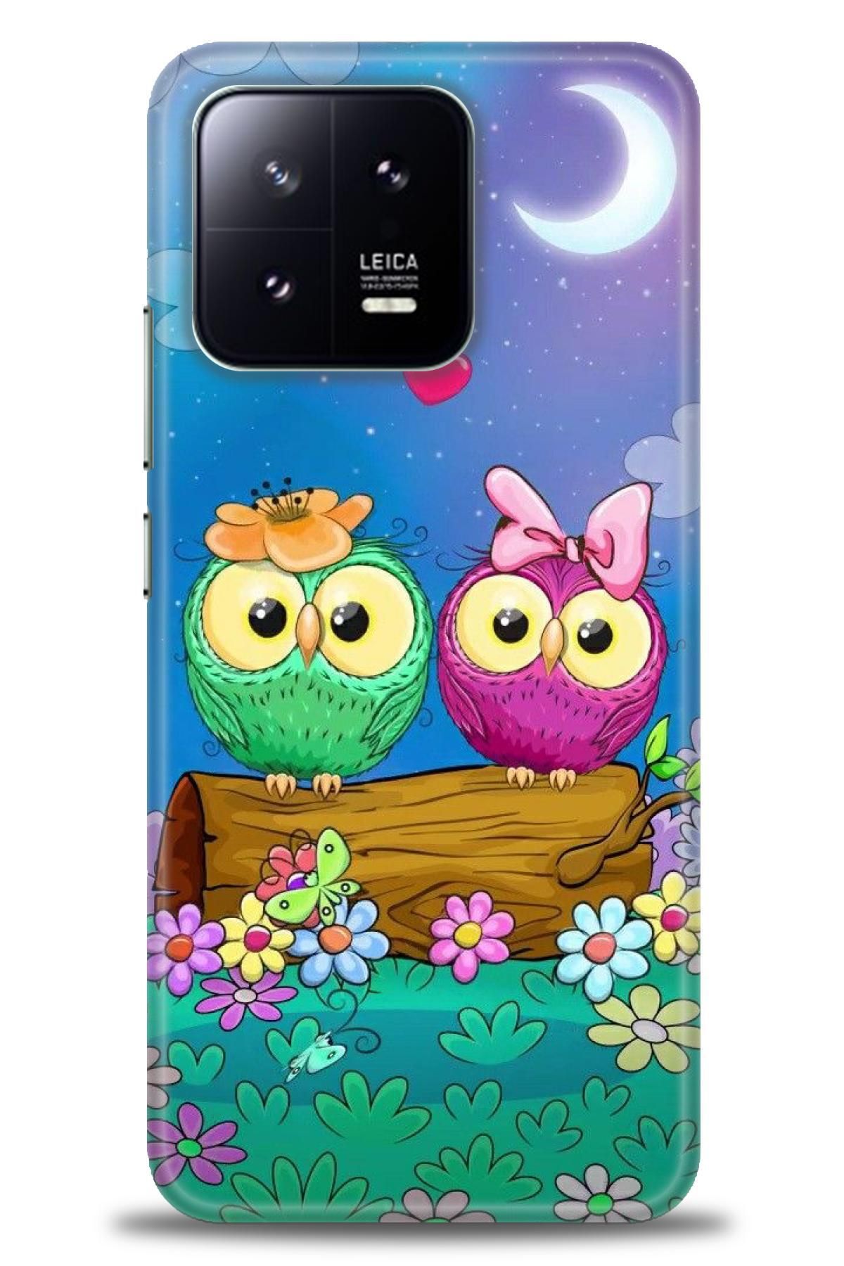 CooperTech Xiaomi Mi 13 İle Uyumlu HD Baskılı Desenli Silikon Kılıf - 192