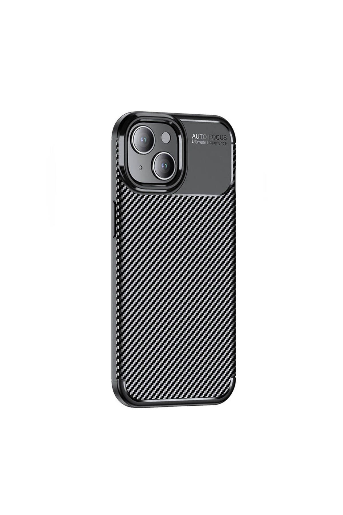 YTSGLOBAL iPhone 15 Uyumlu YTSG Negro Silikon Kılıf-Siyah