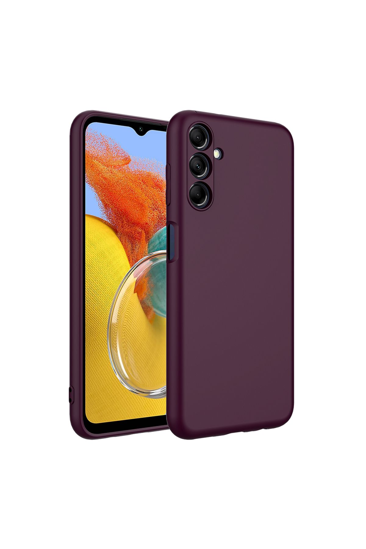 YTSGLOBAL Galaxy A16 Uyumlu YTSG Mara Lansman Kapak-Koyu Mor