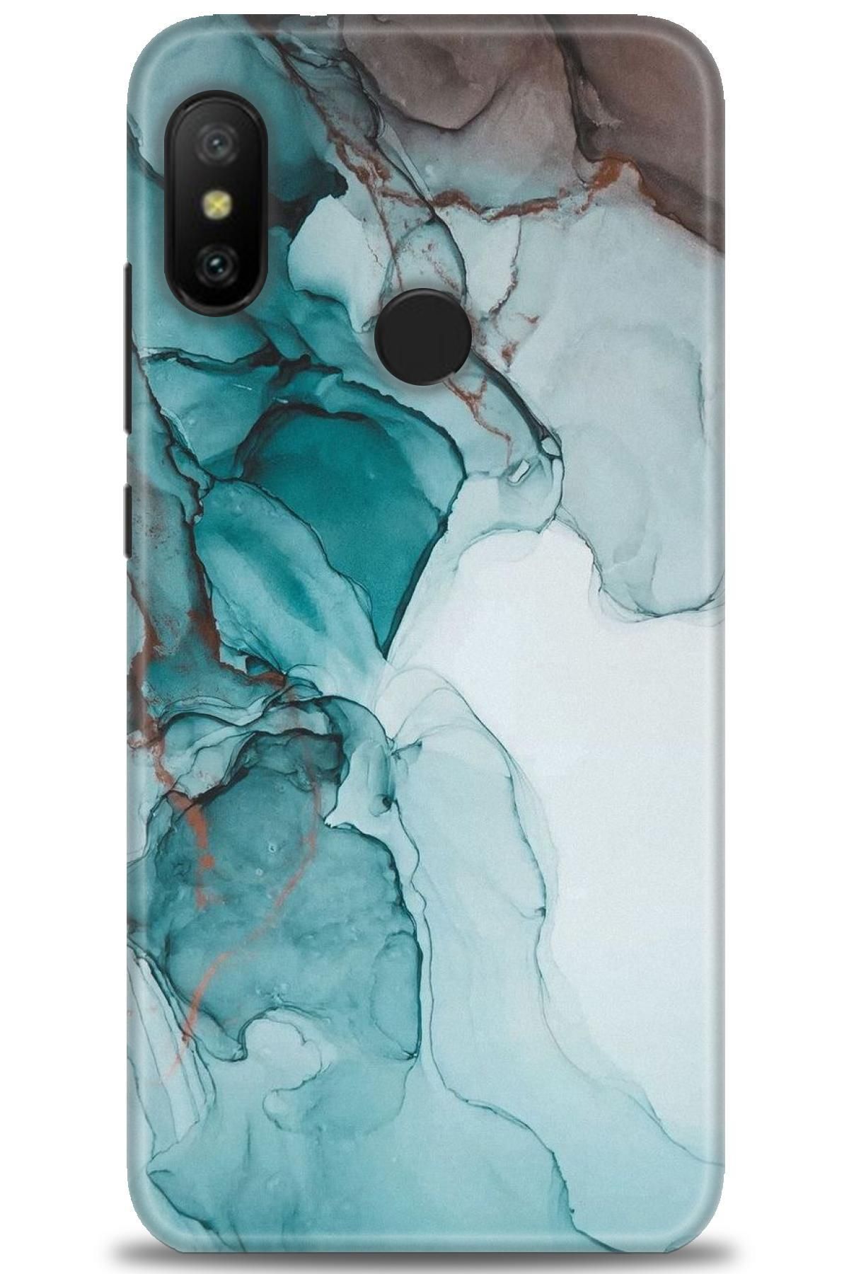 CooperTech Xiaomi Mi A2 Lite İle Uyumlu HD Baskılı Desenli Silikon Kılıf - 212