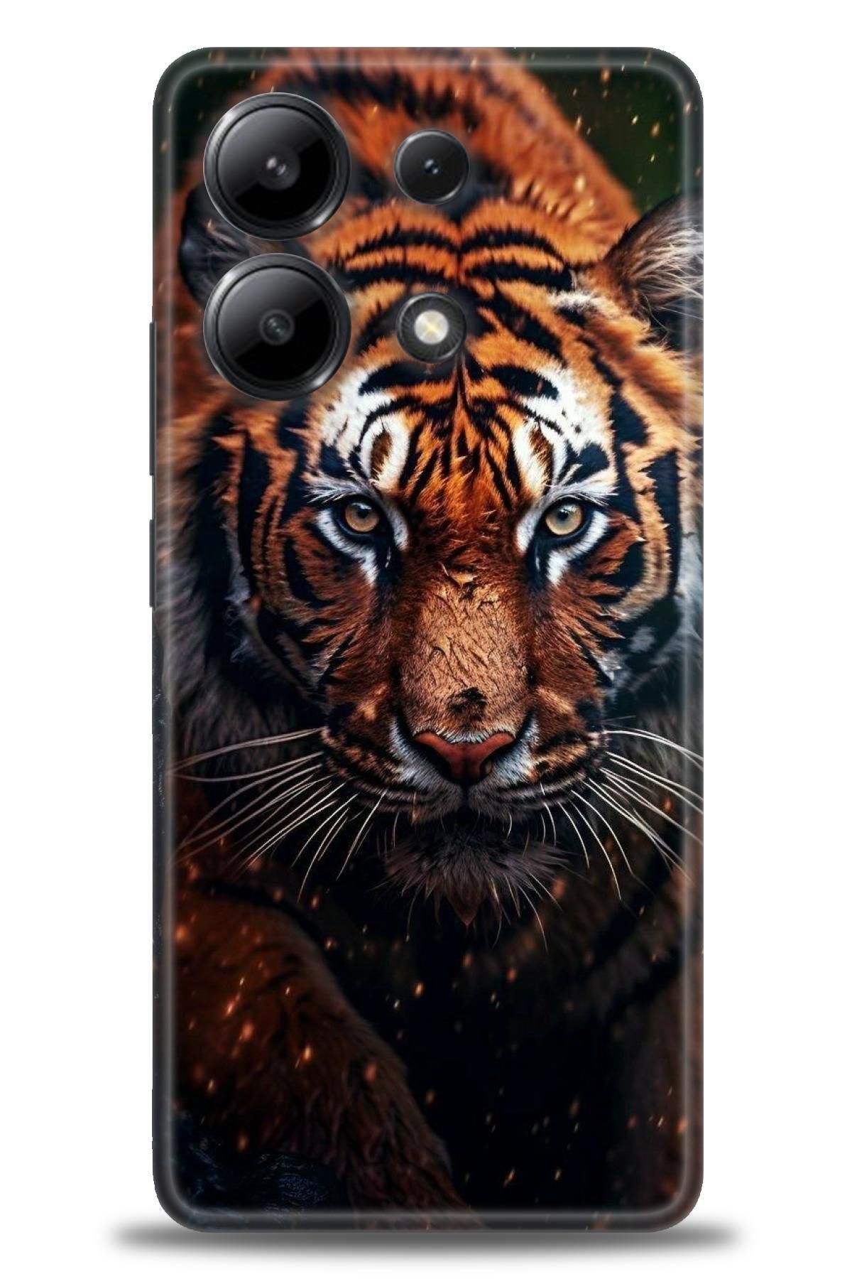 CooperTech Xiaomi Redmi Note 13 4G İle Uyumlu HD Baskılı Desenli Silikon Kılıf - 132