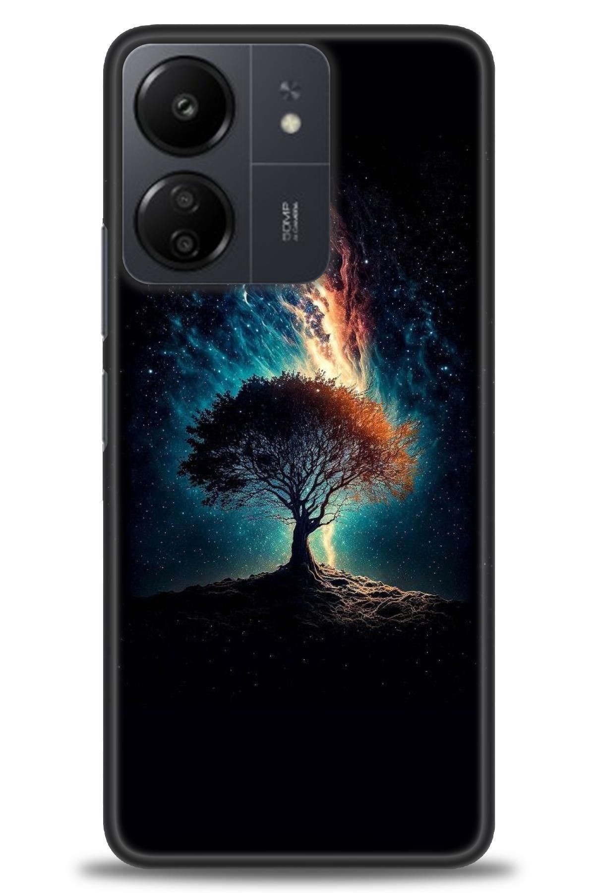 CooperTech Xiaomi Redmi 13C İle Uyumlu HD Baskılı Desenli Silikon Kılıf - 842