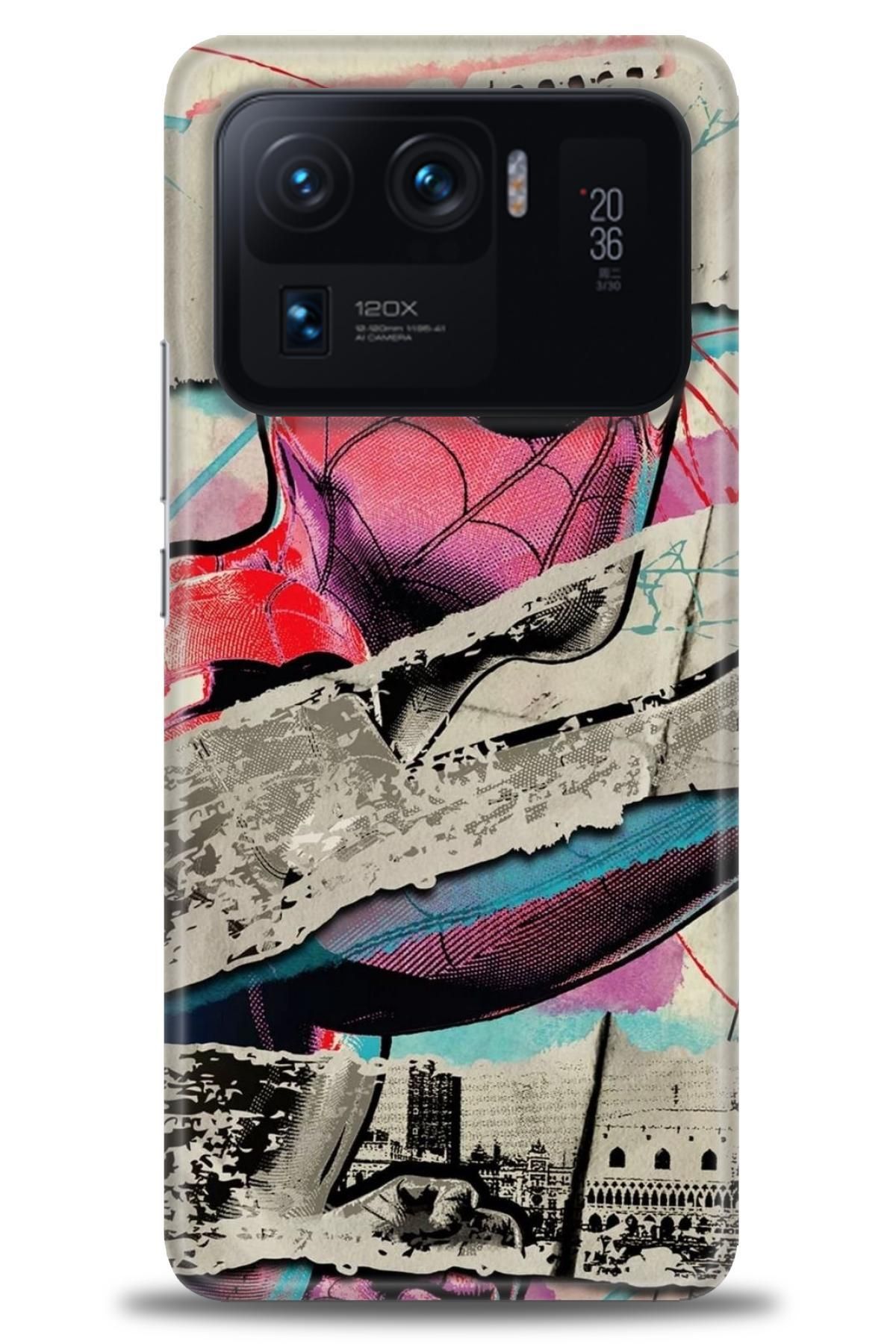 CooperTech Xiaomi Mi 11 Ultra İle Uyumlu HD Baskılı Desenli Silikon Kılıf - 232
