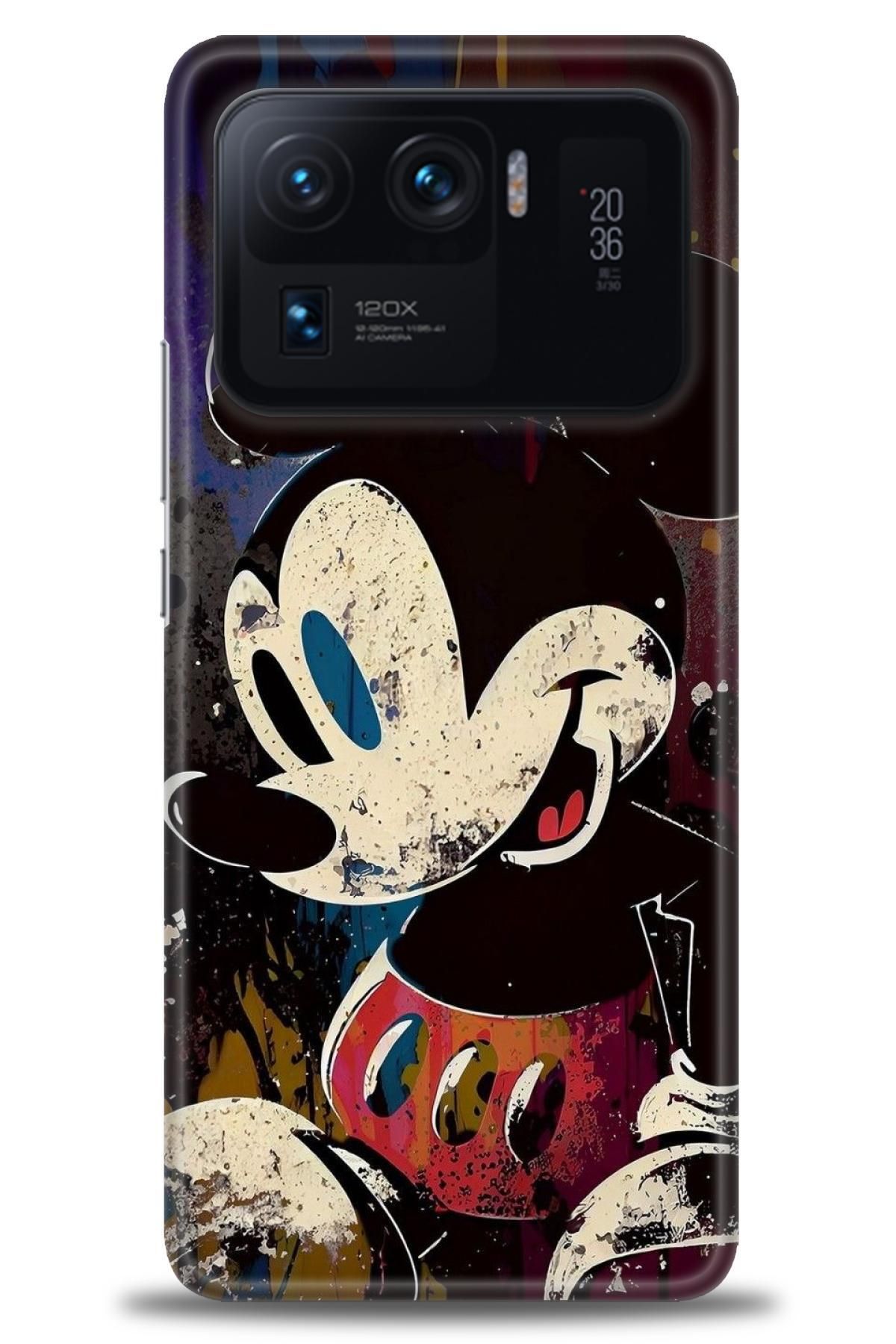 CooperTech Xiaomi Mi 11 Ultra İle Uyumlu HD Baskılı Desenli Silikon Kılıf - 492