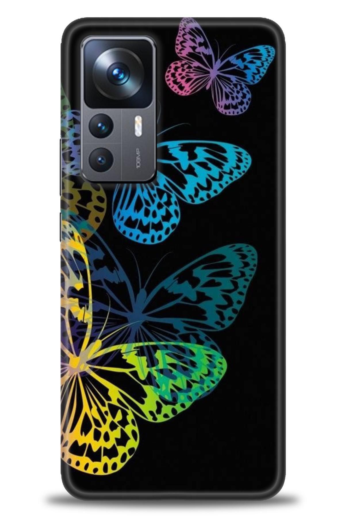 CooperTech Xiaomi Mi 12T İle Uyumlu HD Baskılı Desenli Silikon Kılıf - 22
