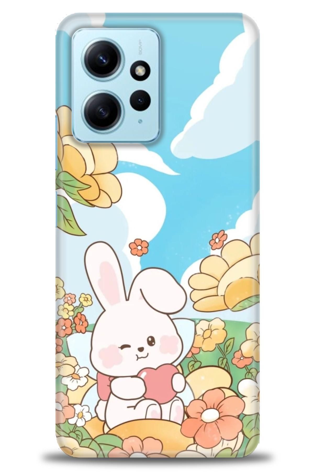 CooperTech Xiaomi Redmi Note 12 4G İle Uyumlu HD Baskılı Desenli Silikon Kılıf - 92