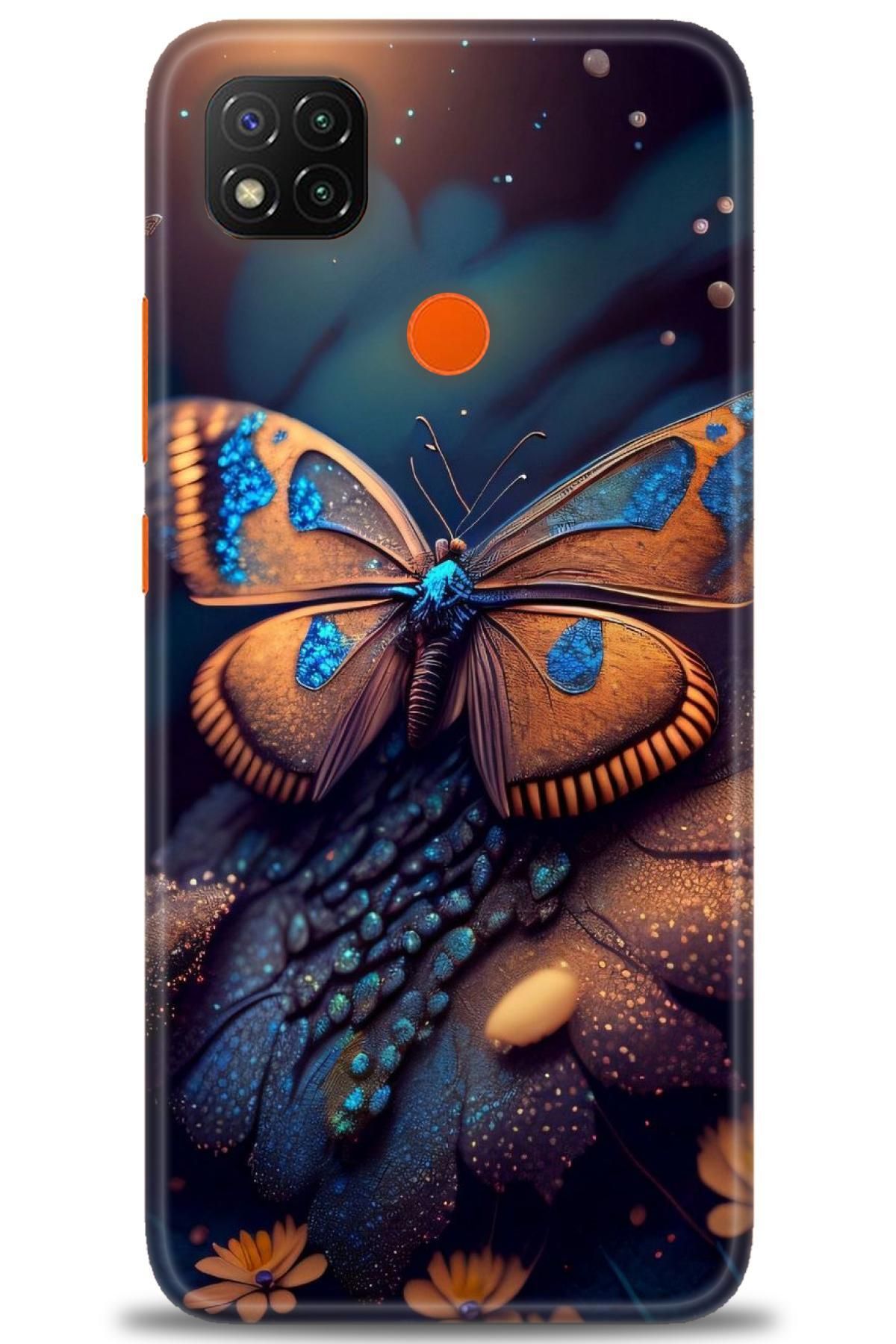 CooperTech Xiaomi Redmi 9C İle Uyumlu HD Baskılı Desenli Silikon Kılıf - 932