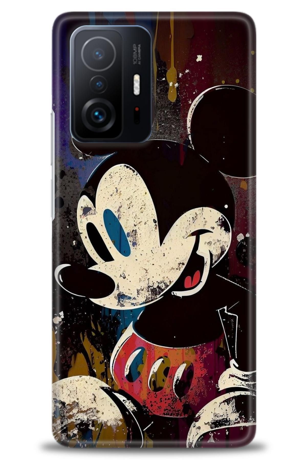 CooperTech Xiaomi Mi 11T Pro İle Uyumlu HD Baskılı Desenli Silikon Kılıf - 492