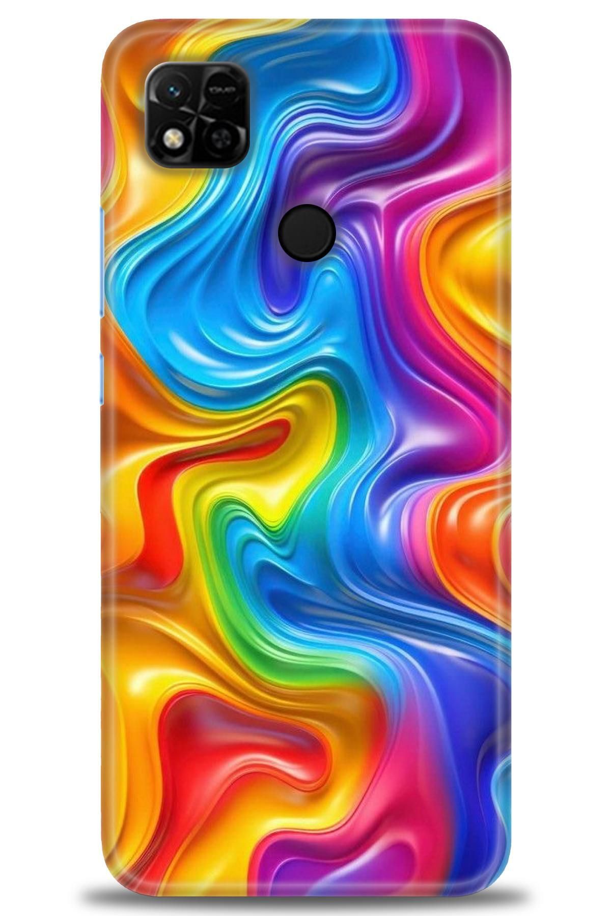 CooperTech Xiaomi Redmi 10A İle Uyumlu HD Baskılı Desenli Silikon Kılıf - 552