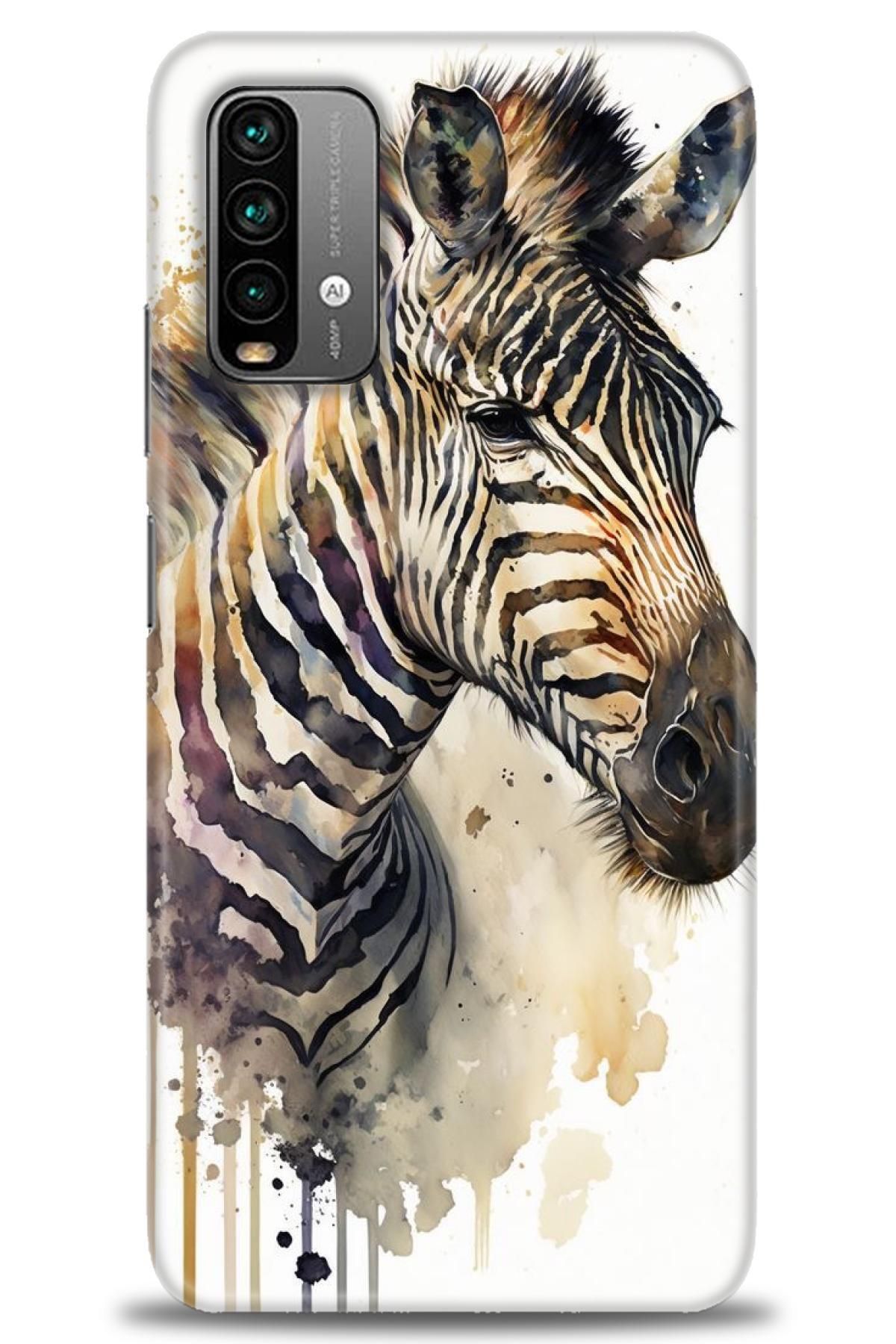 CooperTech Xiaomi Redmi 9T İle Uyumlu HD Baskılı Desenli Silikon Kılıf - 102