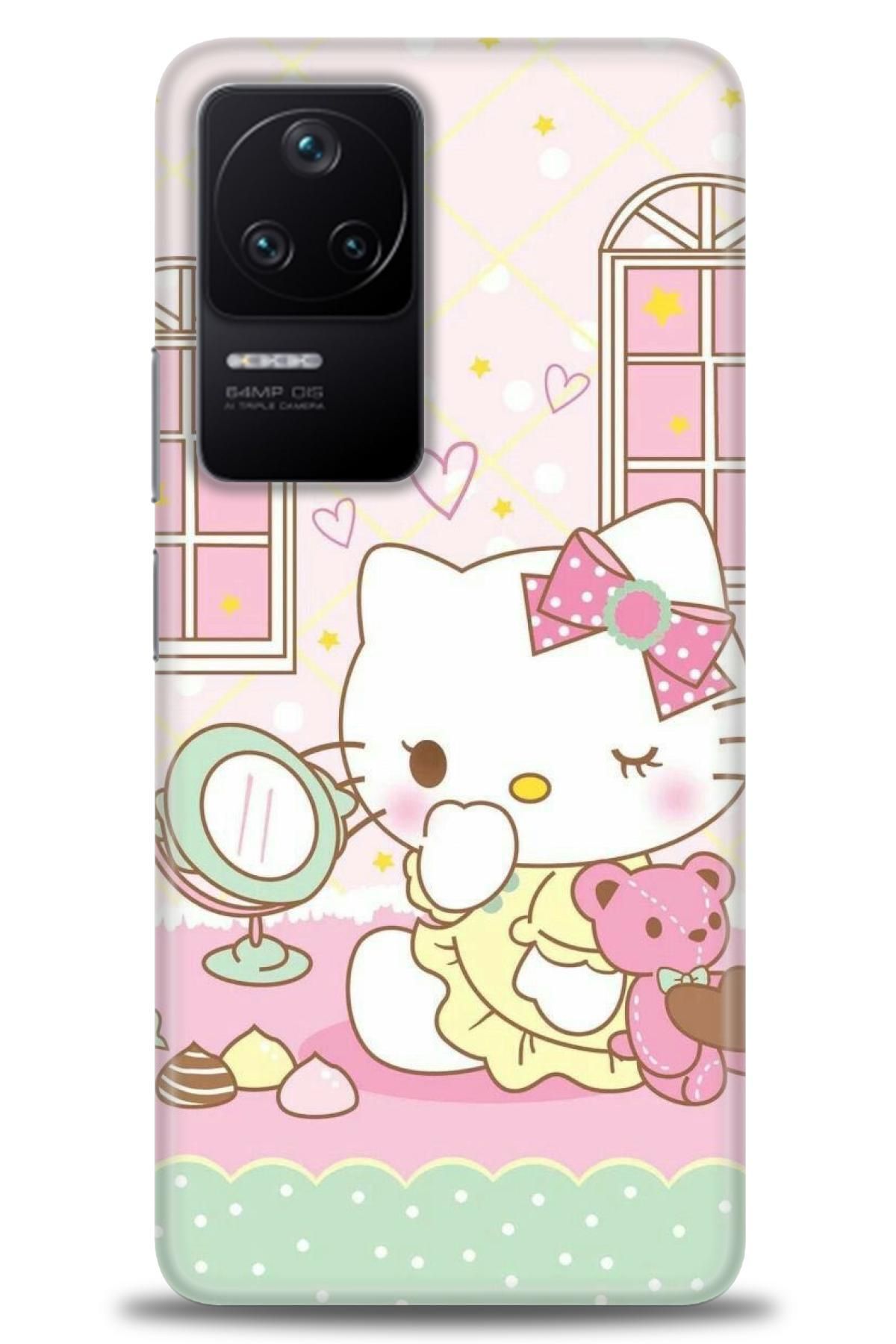 CooperTech Xiaomi Poco F4 İle Uyumlu HD Baskılı Desenli Silikon Kılıf - 442