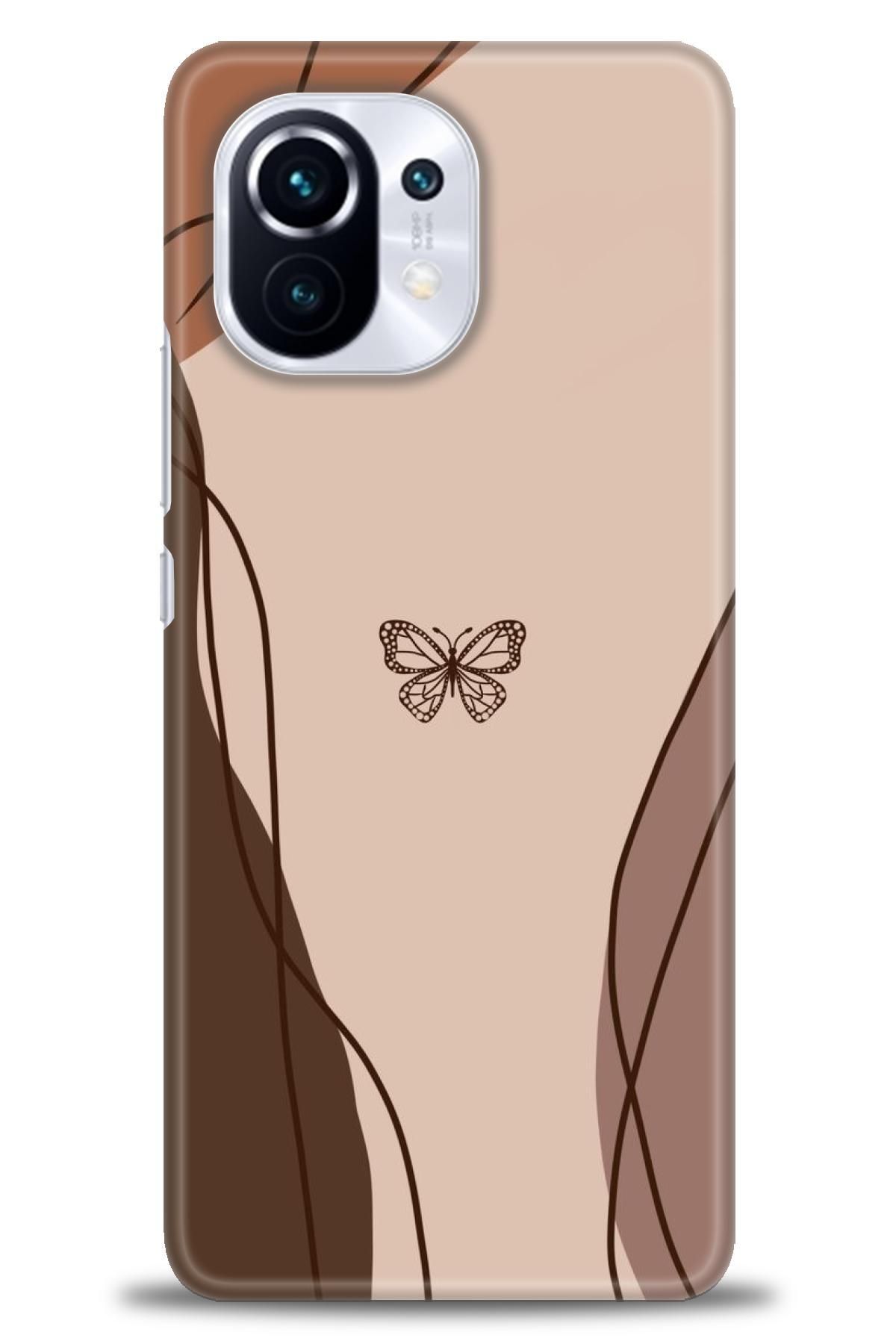 CooperTech Xiaomi Mi 11 İle Uyumlu HD Baskılı Desenli Silikon Kılıf - 692