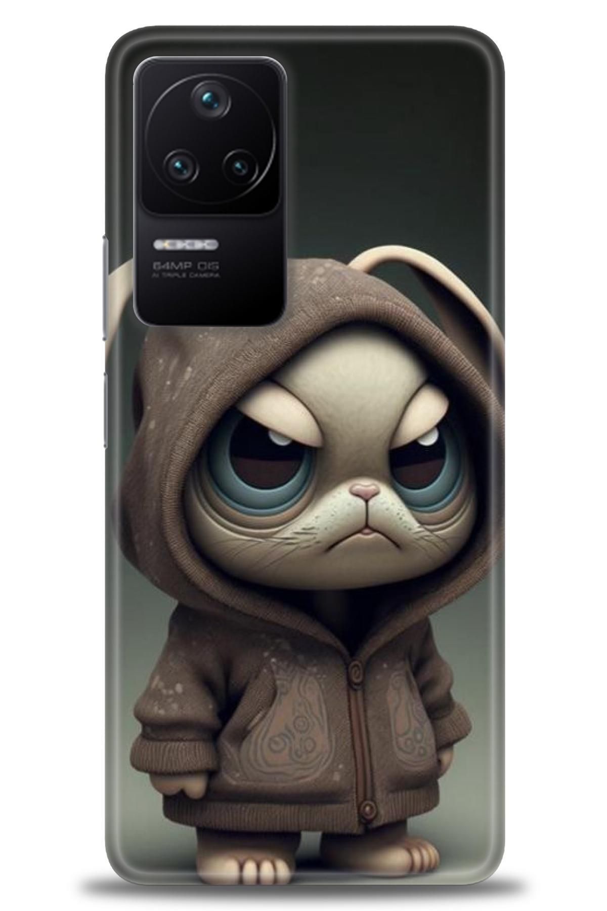 CooperTech Xiaomi Poco F4 İle Uyumlu HD Baskılı Desenli Silikon Kılıf - 332
