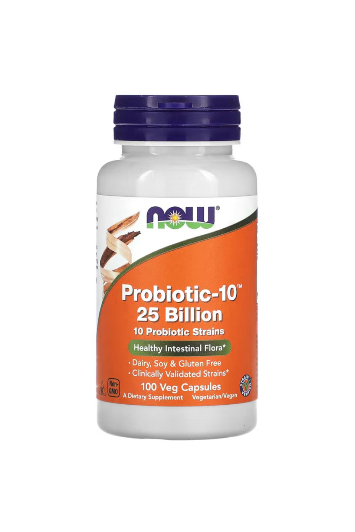 Now Foods , Probiotic-10, 25 Billion, 100 Veg Capsules