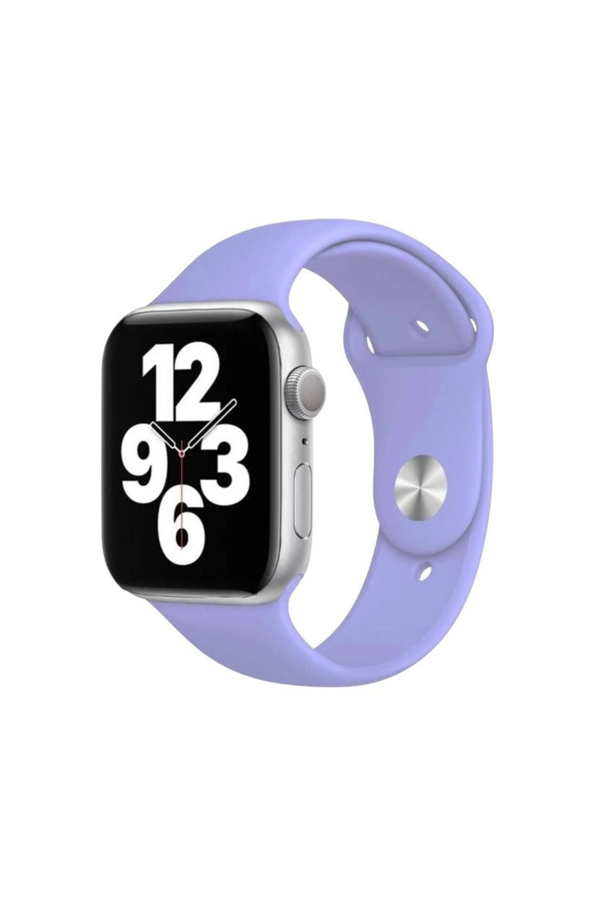 Bruntoo BR Apple Watch Series Ultra 10/9/8/7/6/5/4/SE/3/2/1 49mm-46mm-45mm-44mm-42mm M/L Beden Silikon kordon