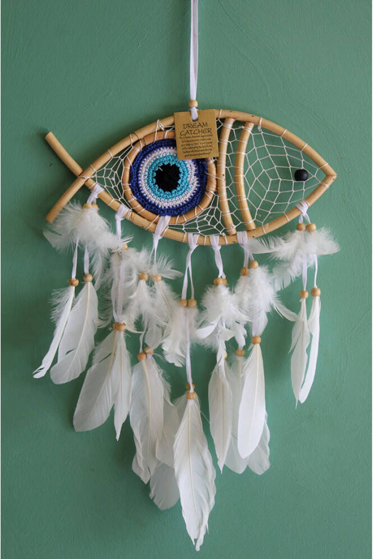 Vexahome Rüya Kapanı Dream Catcher Balık Tasarımı