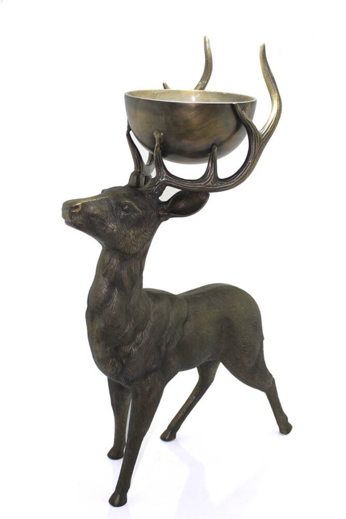 Vexahome Metal Geyikli Kase 77 Cm
