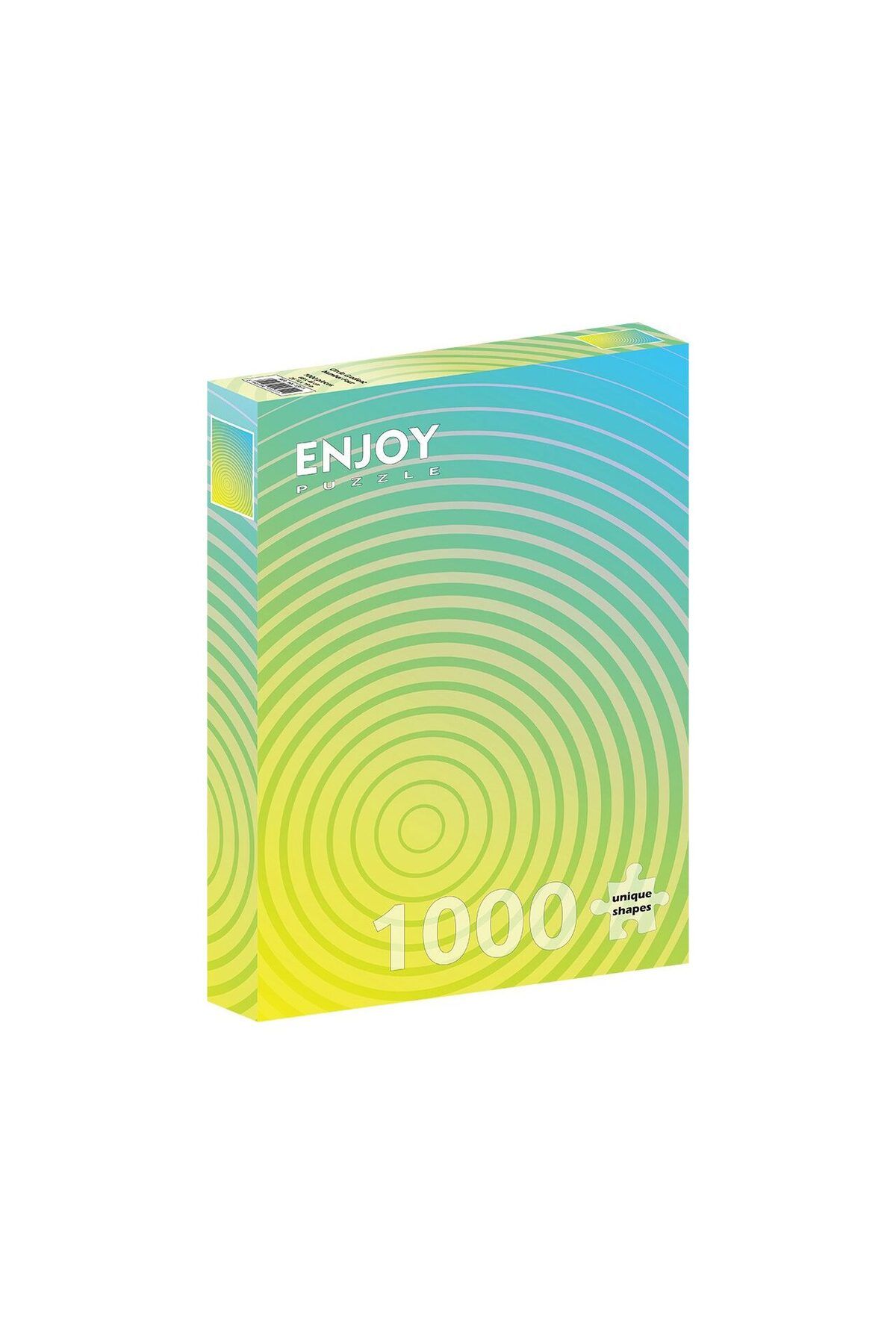 Enjoy-Puzzle 1000 pieces Enjoy - Circle Gradient Number Four 1