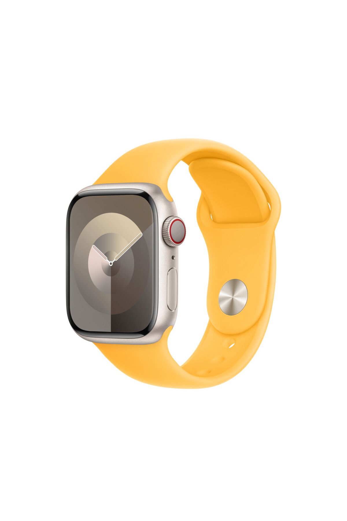 Bruntoo BR Apple Watch Series 10/9/8/7/6/5/4/SE/3/2/1 42mm-41mm-40mm-38mm Uyumlu M/L Beden Düz Silikon kordon .
