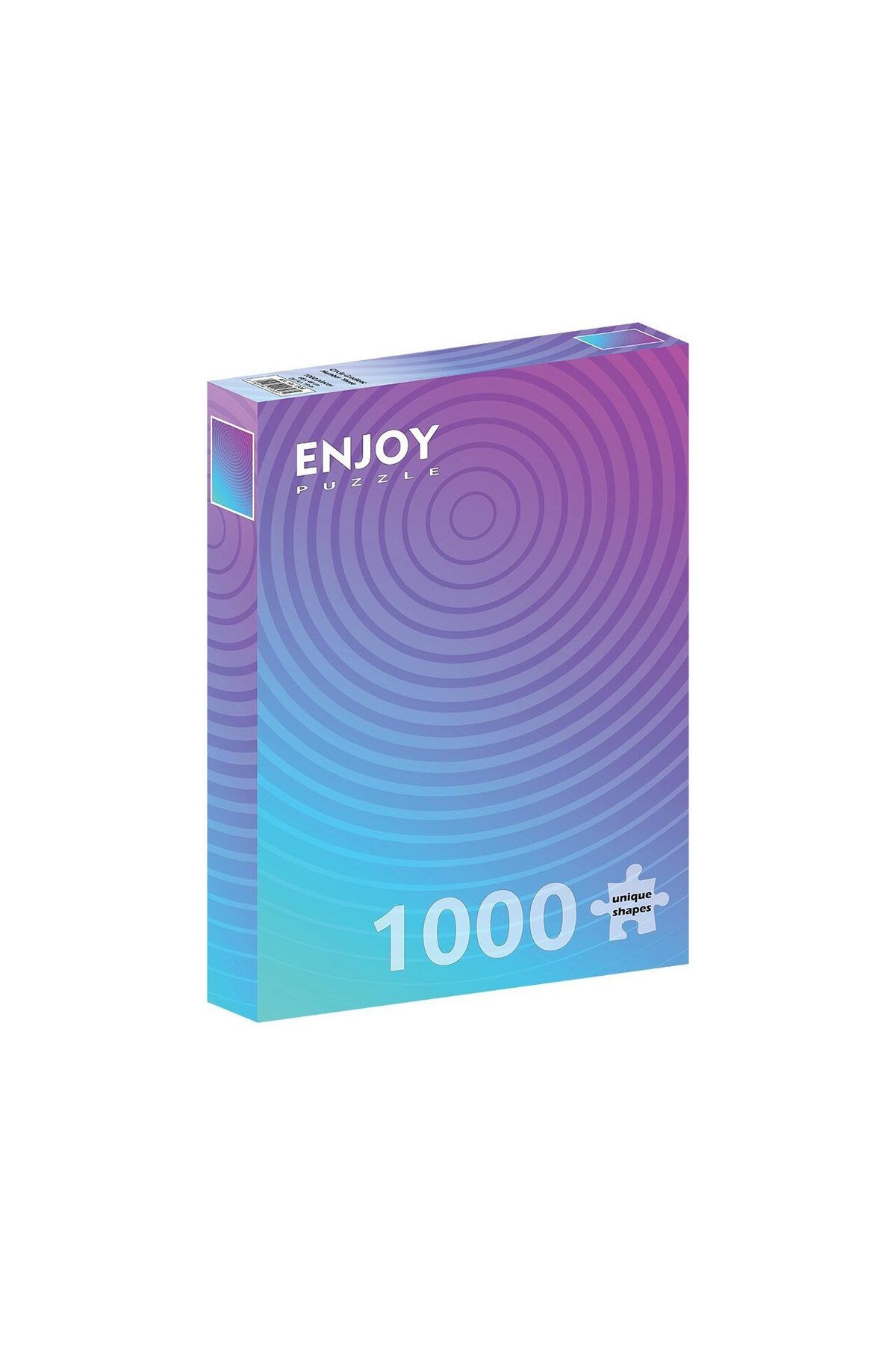 Enjoy-Puzzle 1000 pieces Enjoy - Circle Gradient Number Three 1
