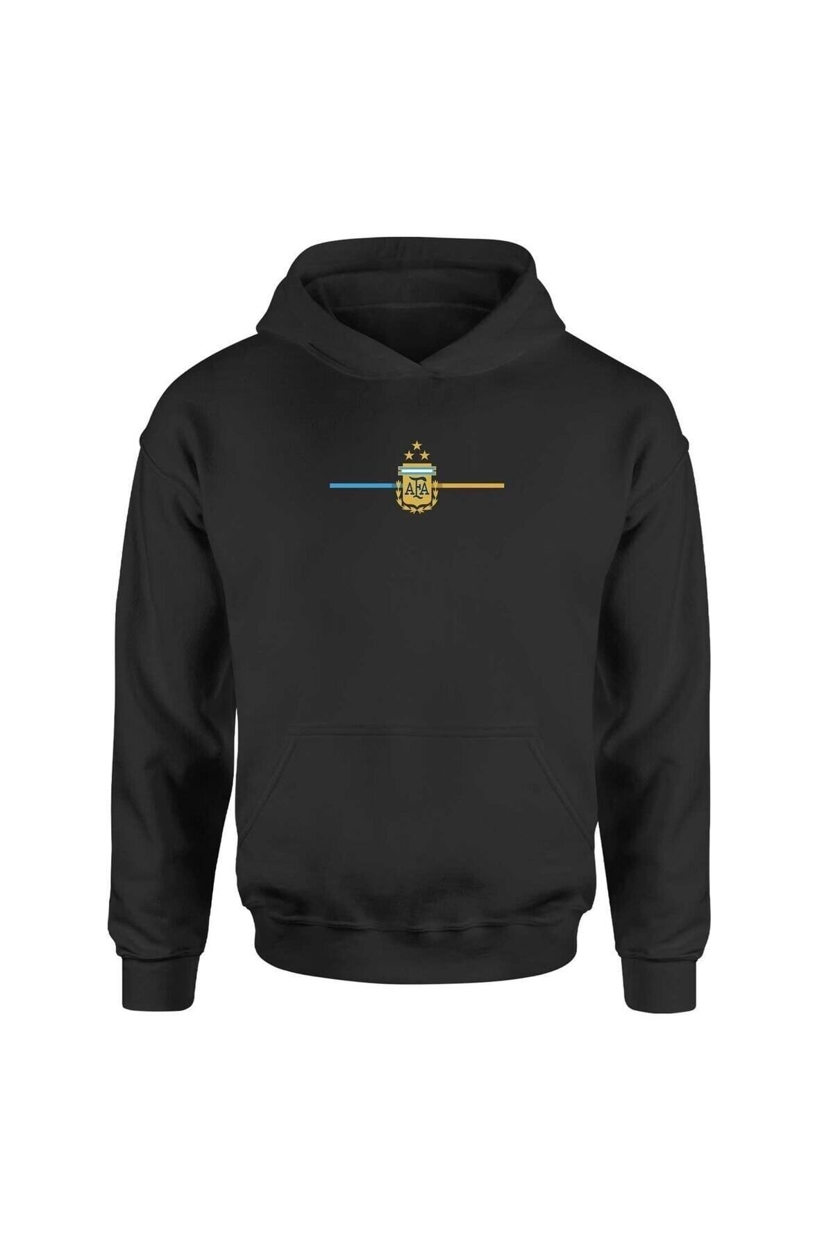 Pisa Art Arjantin Milli Takımı Siyah Hoodie