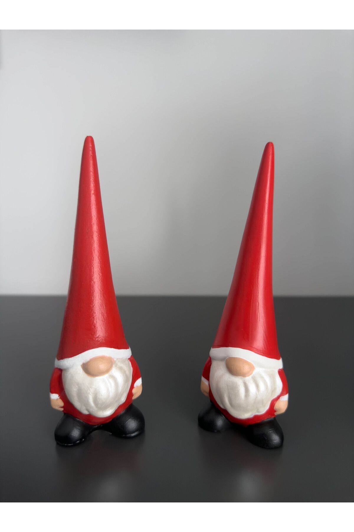 SerenityHaven ® 2'li Modern Uzun Noel Baba Seti