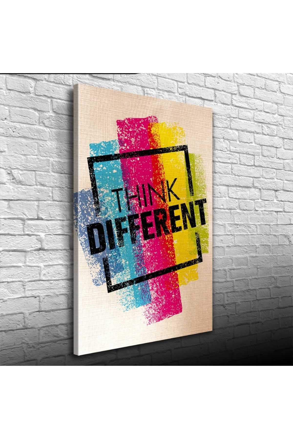 Kanonik Education Think Different Afiş Kanvas Tablo 50 x 70