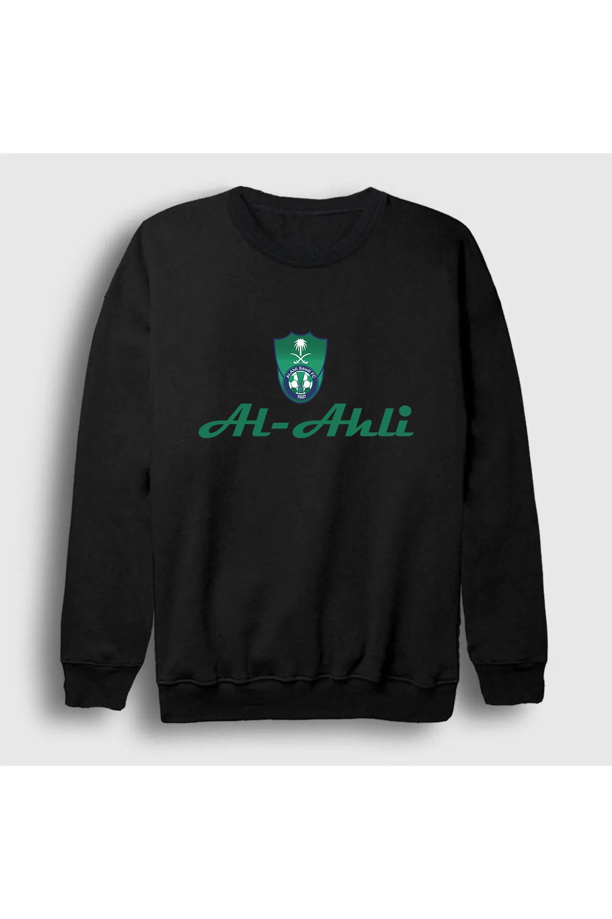 Pisa Art Al AhliÖn Orta Yazı Tasarımlı Taraftar Sweatshirt