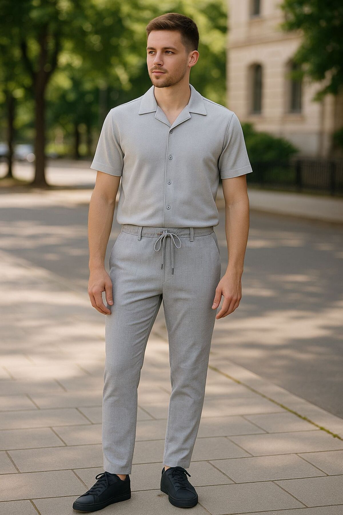 ELZE MODA Yeni Sezon Ipli ve Jogger Casual Pantolon