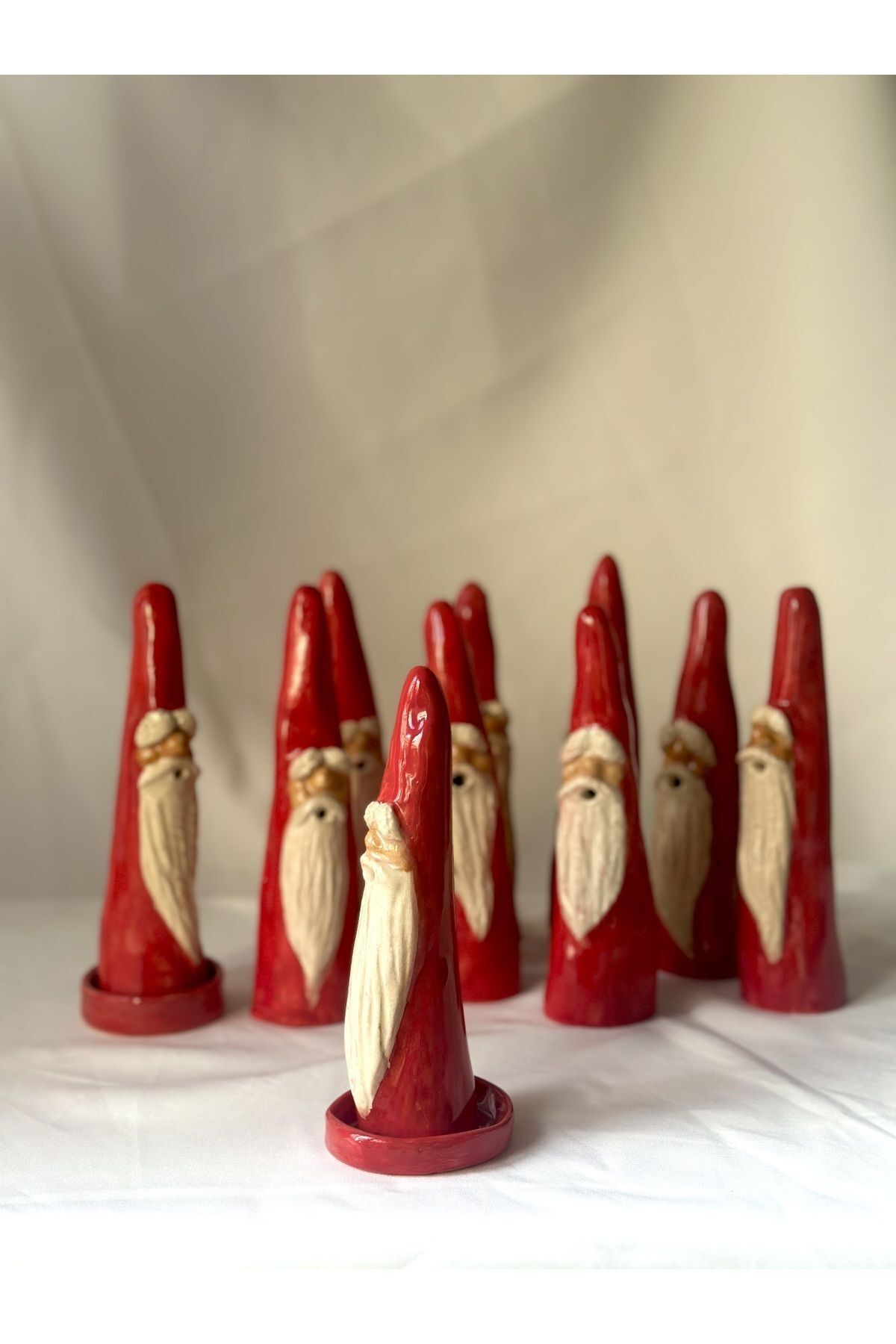 SerenityHaven Yılbaşı konsept koni tütsülük biblo noel