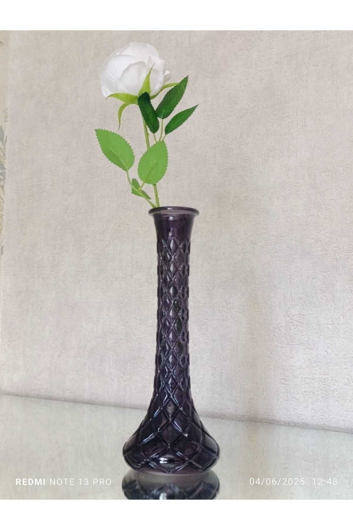 bellanest Colore-Dekoratif Renkli Vazo-Karanfillik-Lalelik 25 cm