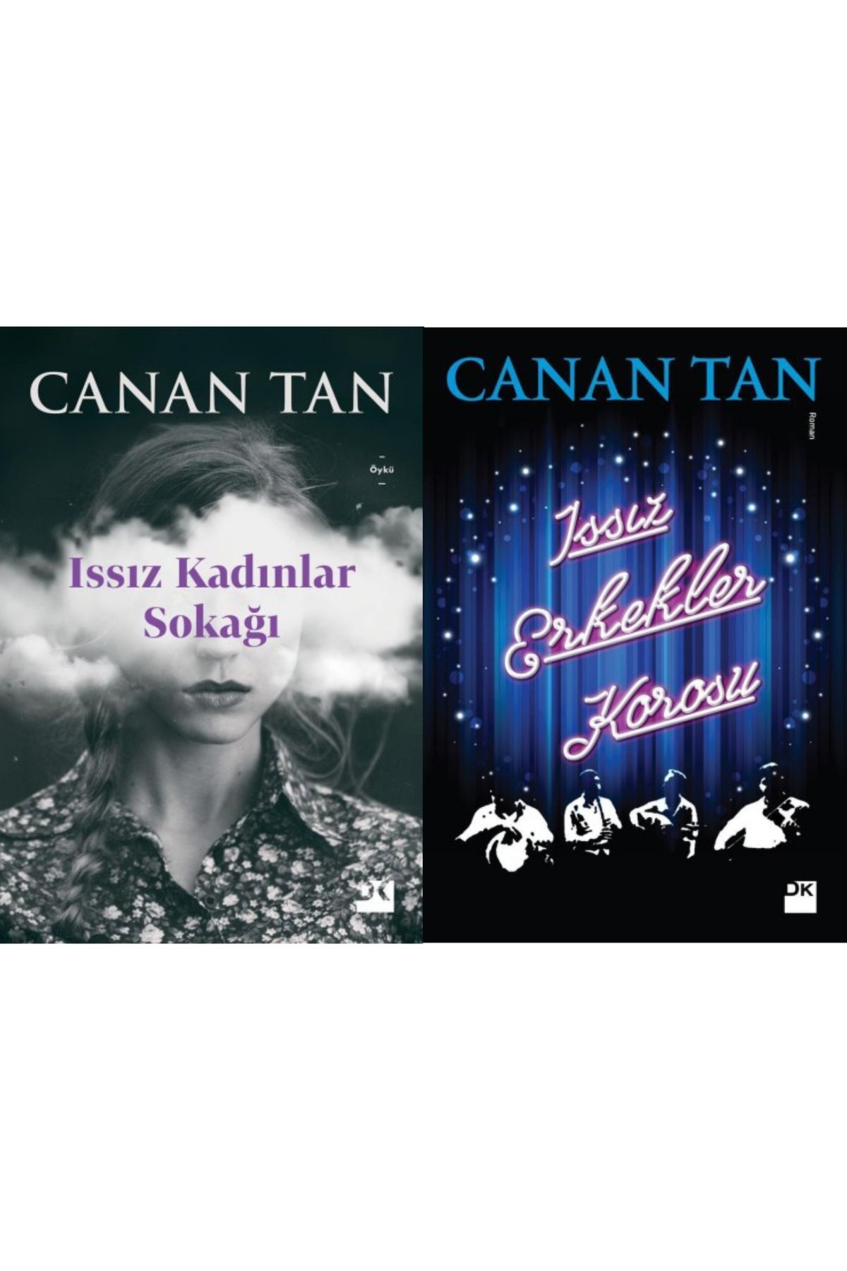 Doğan Kitap Issız Kadınlar Sokağı - Issız Erkekler Korosu Canan Tan 2 li Kitap Seti