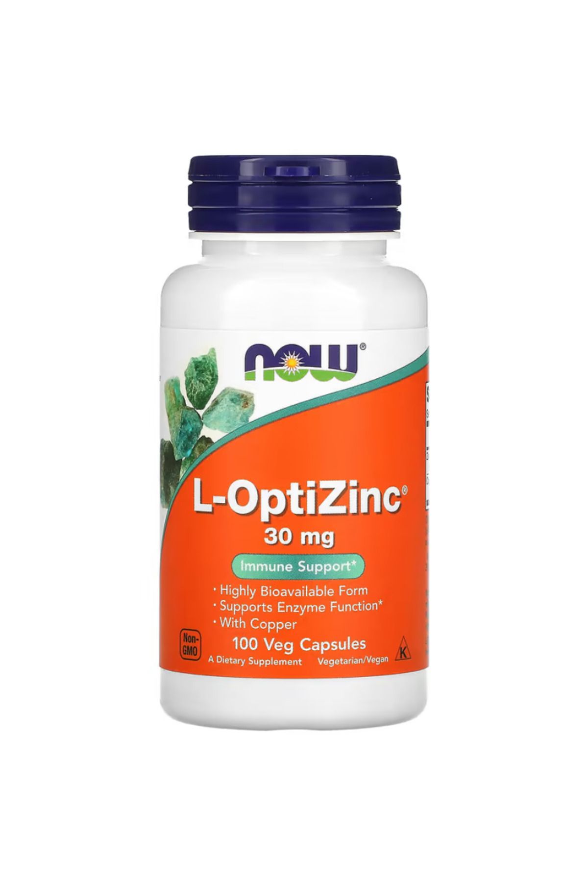 Now Foods , L-OptiZinc, 30 mg, 100 Veg Capsules