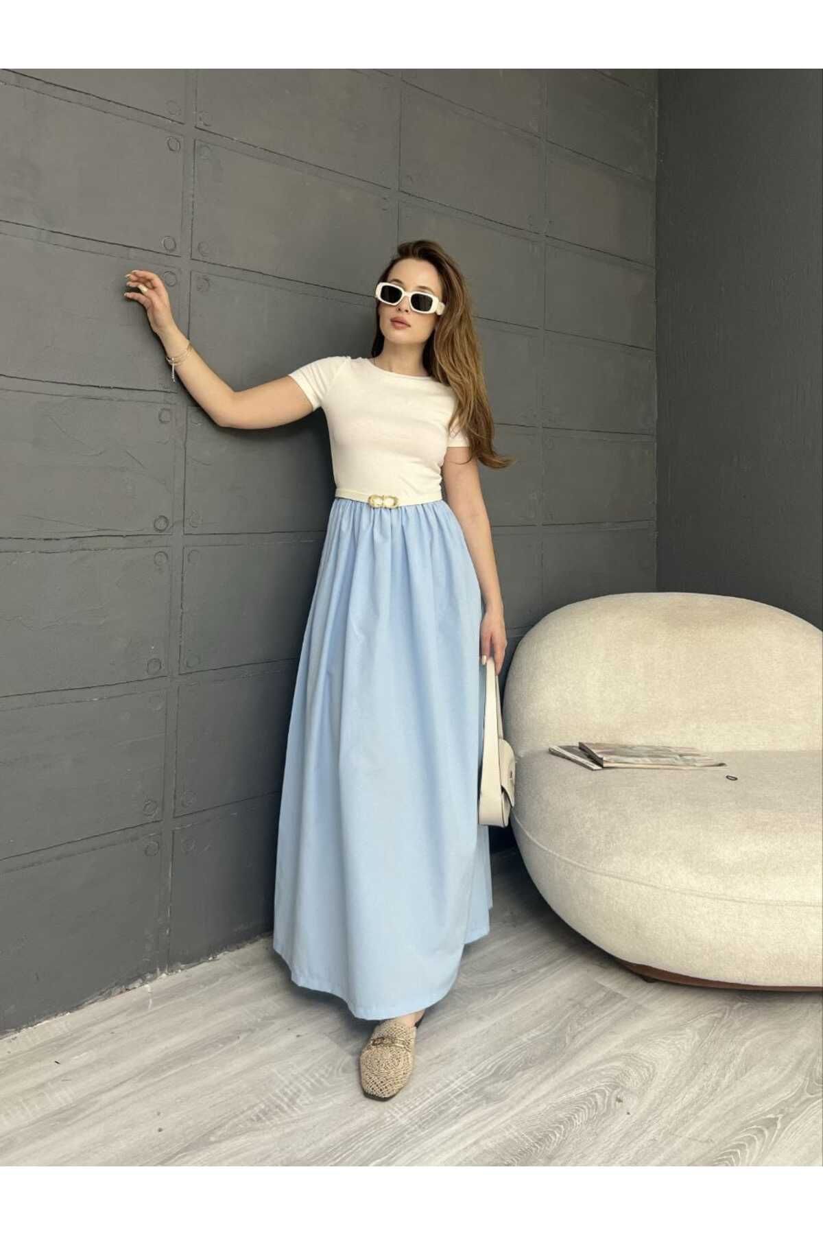 Butik Merrline Kadın Premium Üst kalite Terikoton Elbise