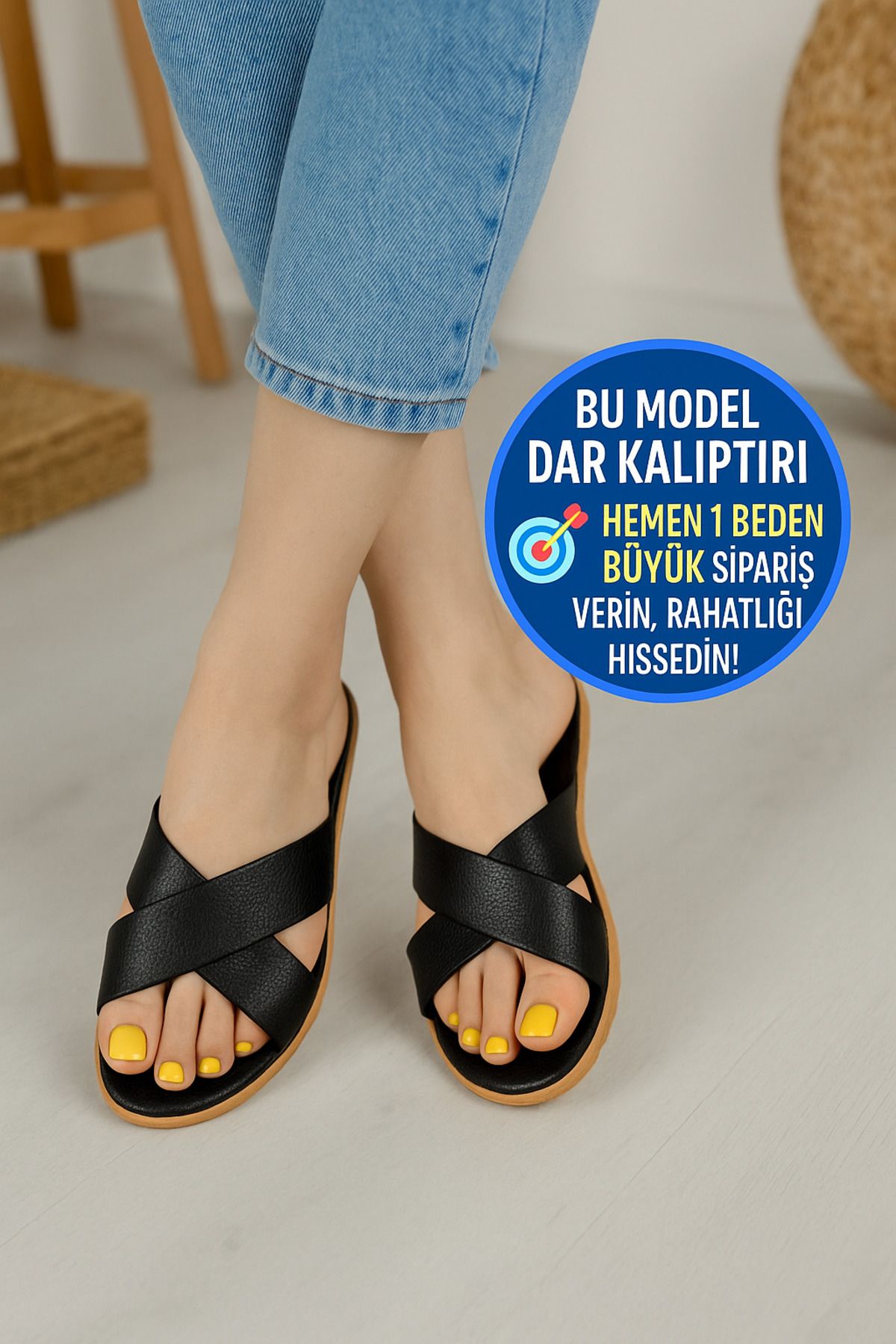 Lurji Kadın Günlük Terlik Çeyiz Bohça Misafir Deniz Ev Plaj Tatil Terliği