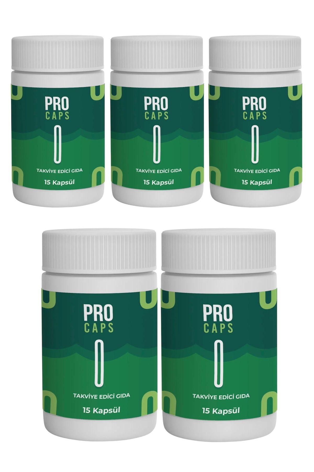 Pro Caps 5 X 15 Capsül Mega Set Procaps 5 Kutu
