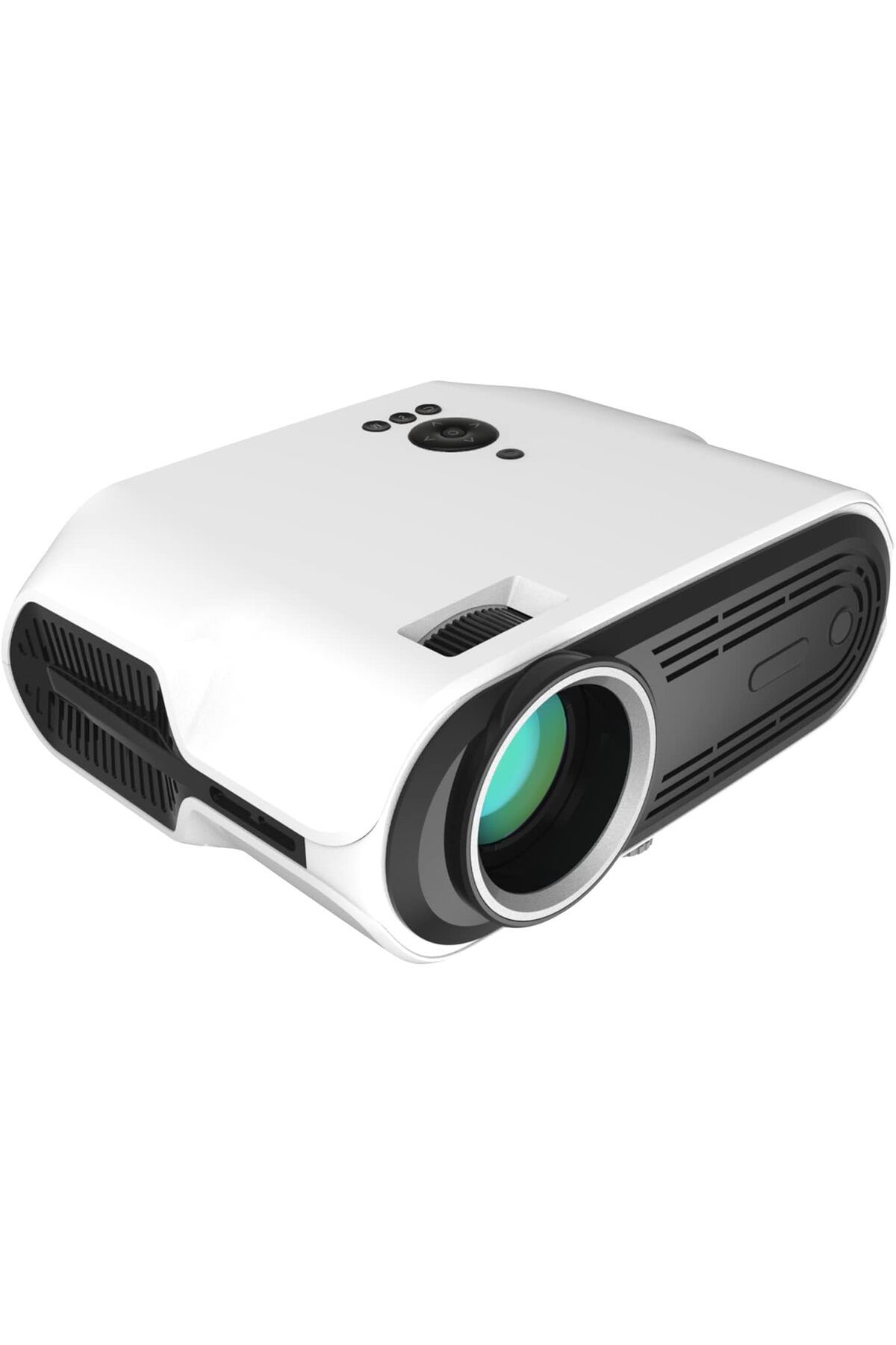 GÜMRÜK BEY GX 500 Taşınabilir Mini Projektör 1080P HD HDMI, USB, Depolama Kartı, AV, VGA, Akıllı Android Uyumlu