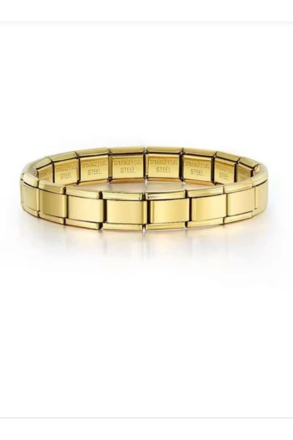 FLORAS JEWELRY İtalyan Charm Esnek Bileklik (GOLD)