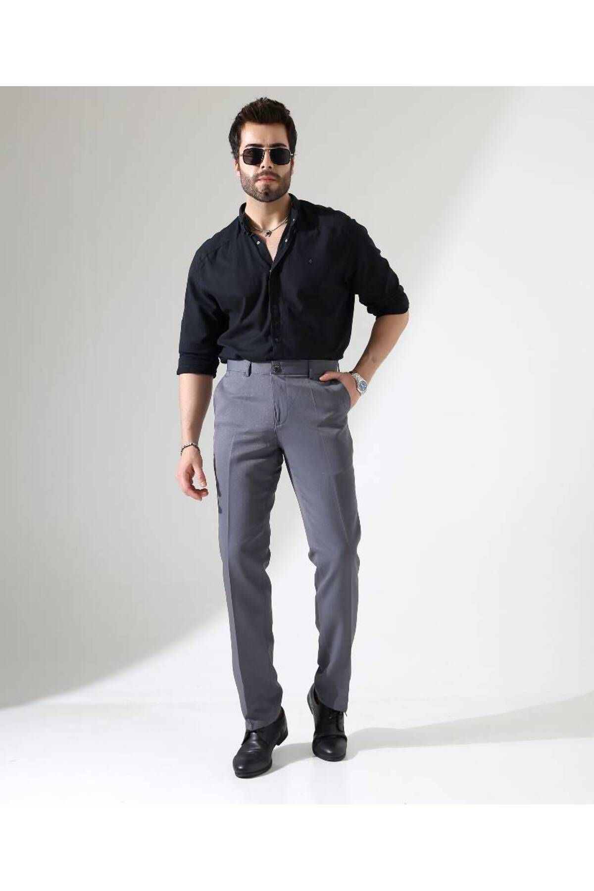 Benim Denim ERKEK RAHAT REGULAR FÜME ARMÜRLÜ PANTOLON