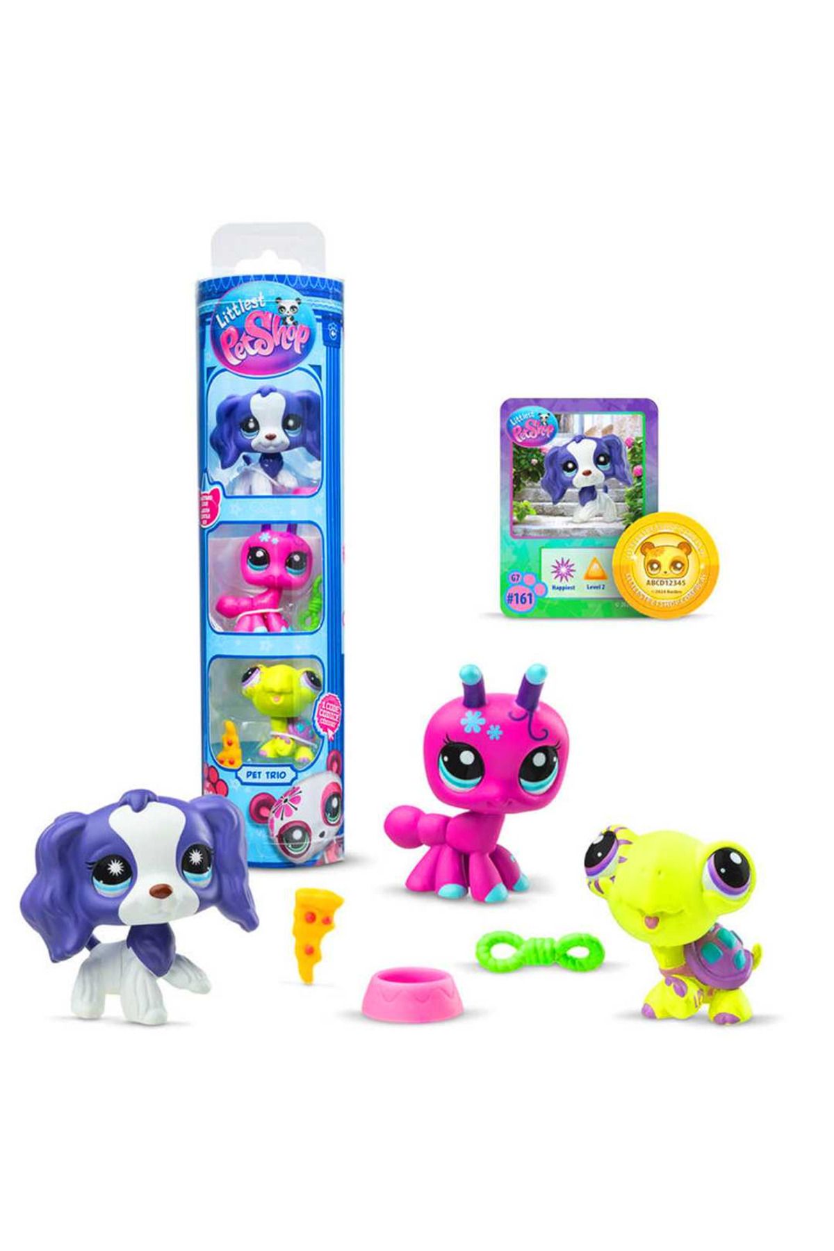 Art Tone Littlest Pet Shop MİNİŞLER S3 3 LÜ MİNİŞ FİGÜR TÜP 4+