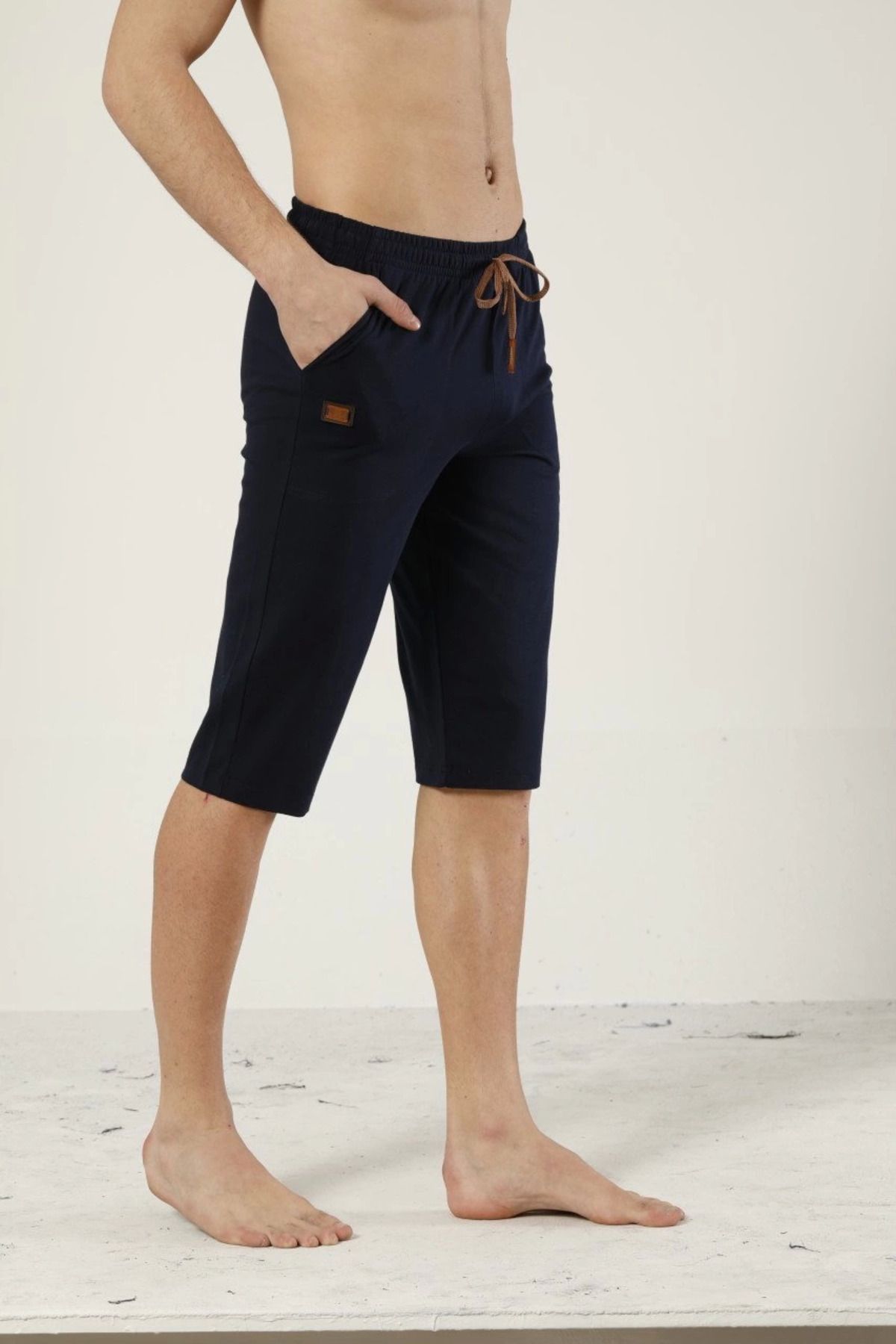 Modafiks Kocabey 121 Tek Kapri Erkek Pijama Altı - Lacivert