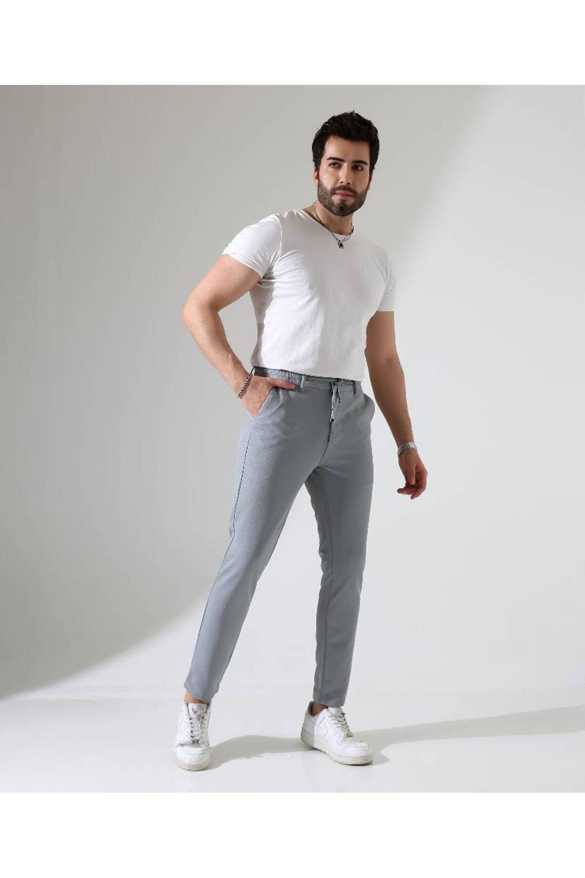 Benim Denim Sunello Erkek Jogger Pantolon A.Gri – Modern Şıklığın ve Konforun Buluşma Noktası