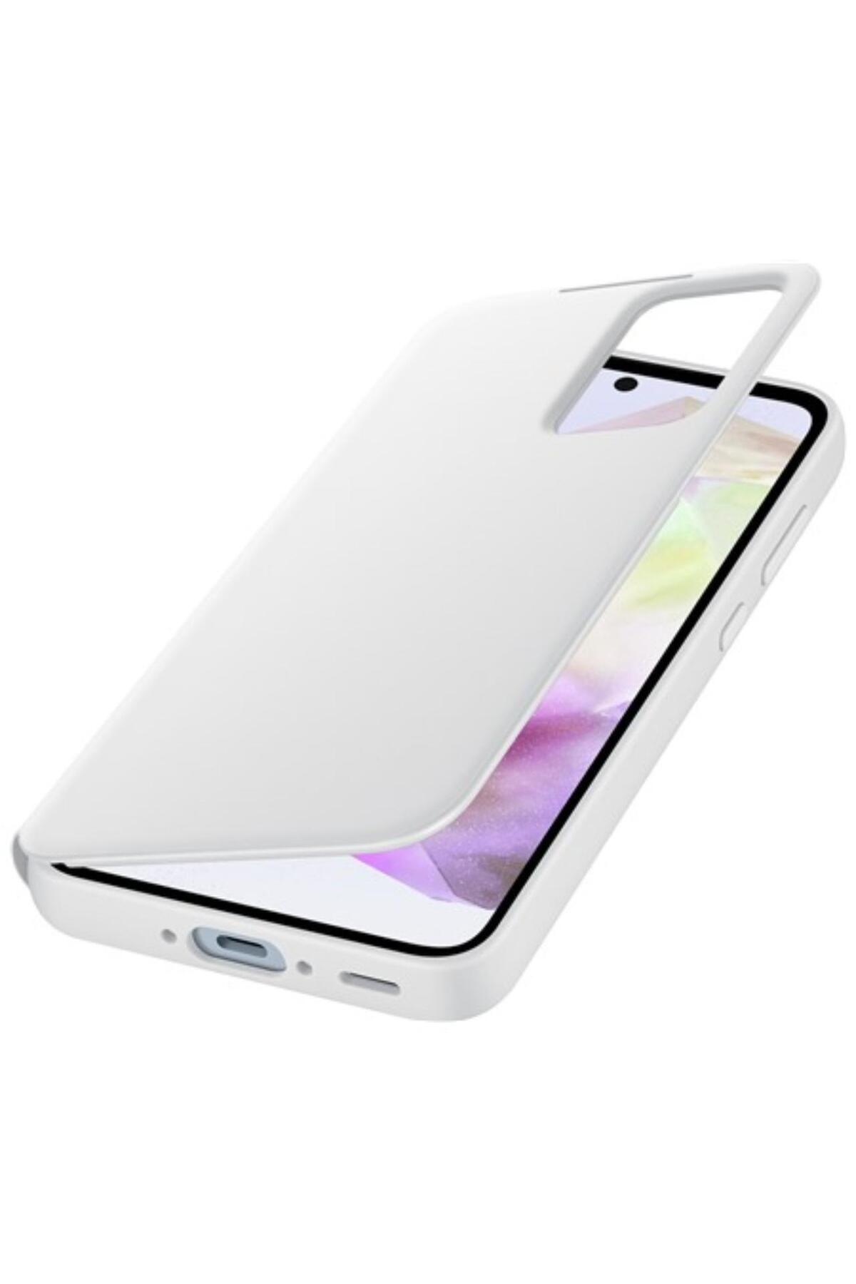 Samsung-Original Smart View Wallet Cover Galaxy A35 White 3