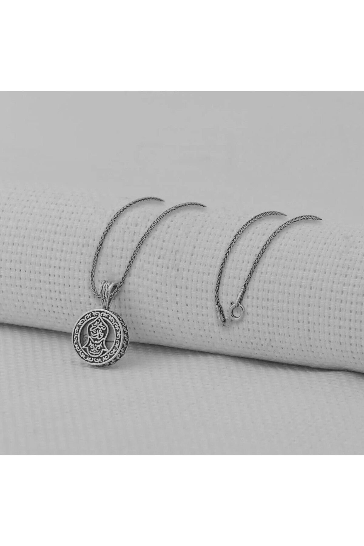 shop Cevşeni Kebir Dualı 925 Ayar Gümüş Erkek Kolye