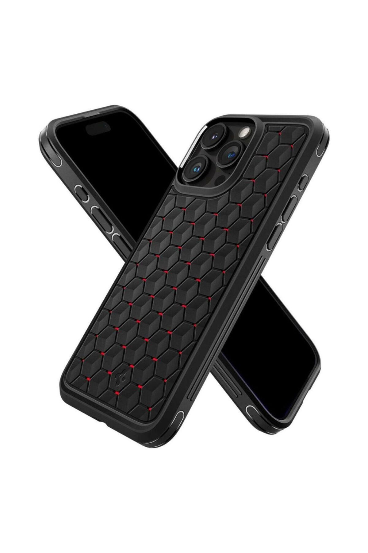 Spigen-Cryo Armor iPhone 15 Pro Max Red case 3