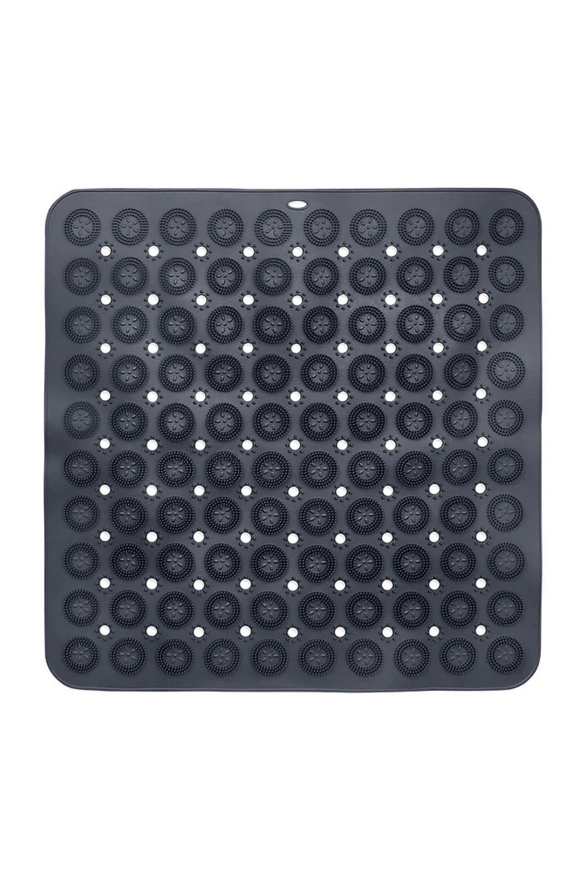 MAİN SHOP Banyo Duş Küvet Için Vantuzlu Kaydırmaz, Su Drenajlı, Masajlı Paspas -54x54cm M-150