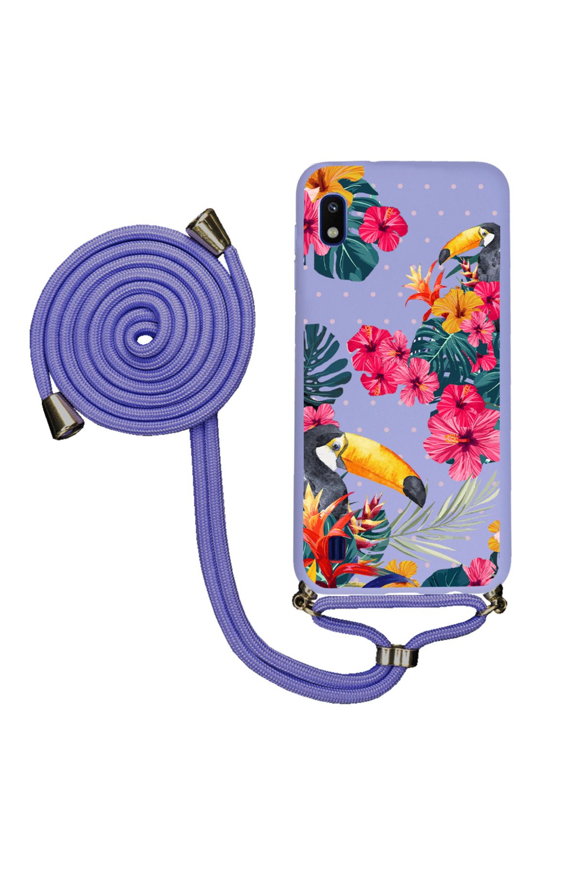 Royaleks Samsung A10 İpli Lansman Kılıf - Tropical