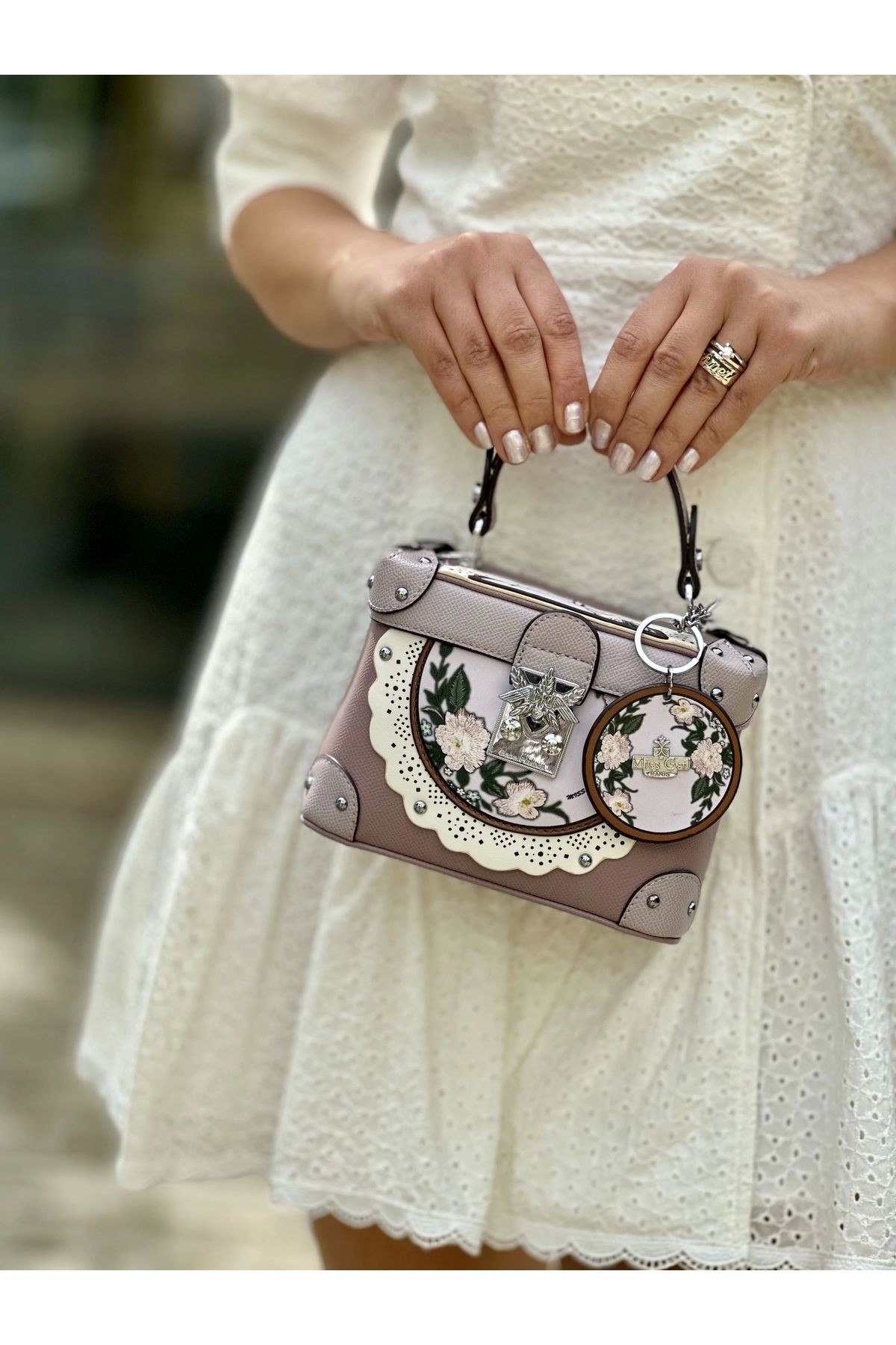 Style VİNTAGE LİLA ÇANTA