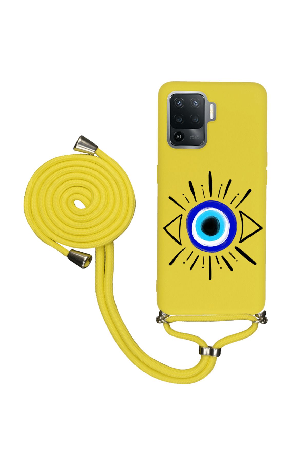 Royaleks Oppo Reno 5 Lite İpli Lansman Kılıf Eyes 2
