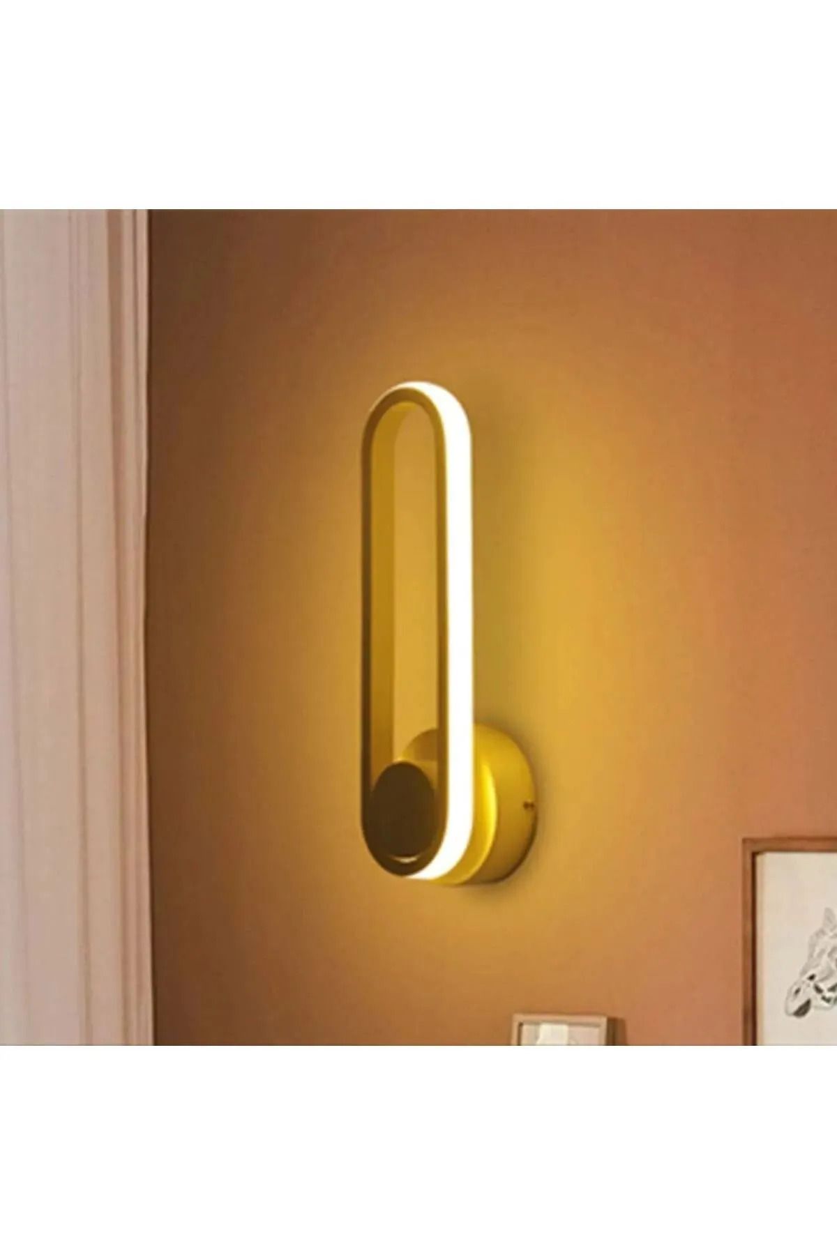 Avizen Lighting Project Modern Duvar Aplik Samsung Ledli Yatak Başı Koridor Aydınlatma Armatürü